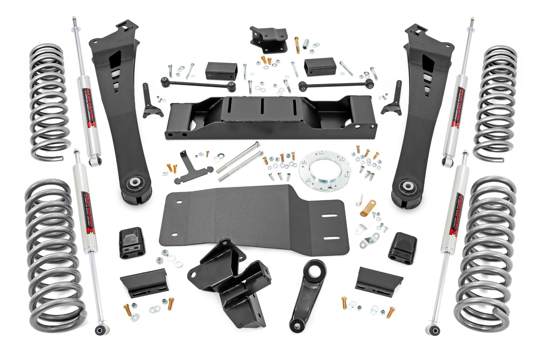 Rough Country 5 Inch Lift Kit Dual Rate Coils M1 Ram 2500 4WD (2019-2024)