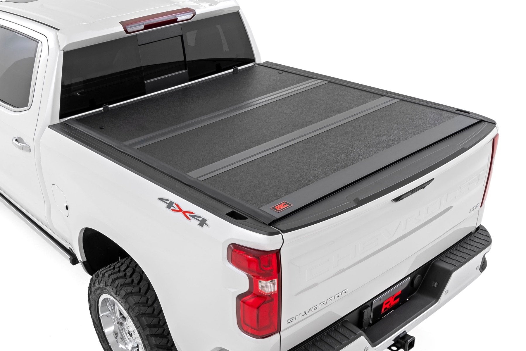 Rough Country Hard Low Profile Bed Cover 6β7β³ Bed Chevy/GMC Sierra 1500 (19-26)/Silverado 1500 (19-26)
