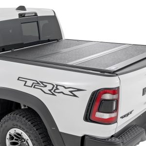 Rough Country Hard Low Profile Bed Cover 5’7″ Bed No Rambox Ram 1500 (19-26)/1500 TRX (21-24)