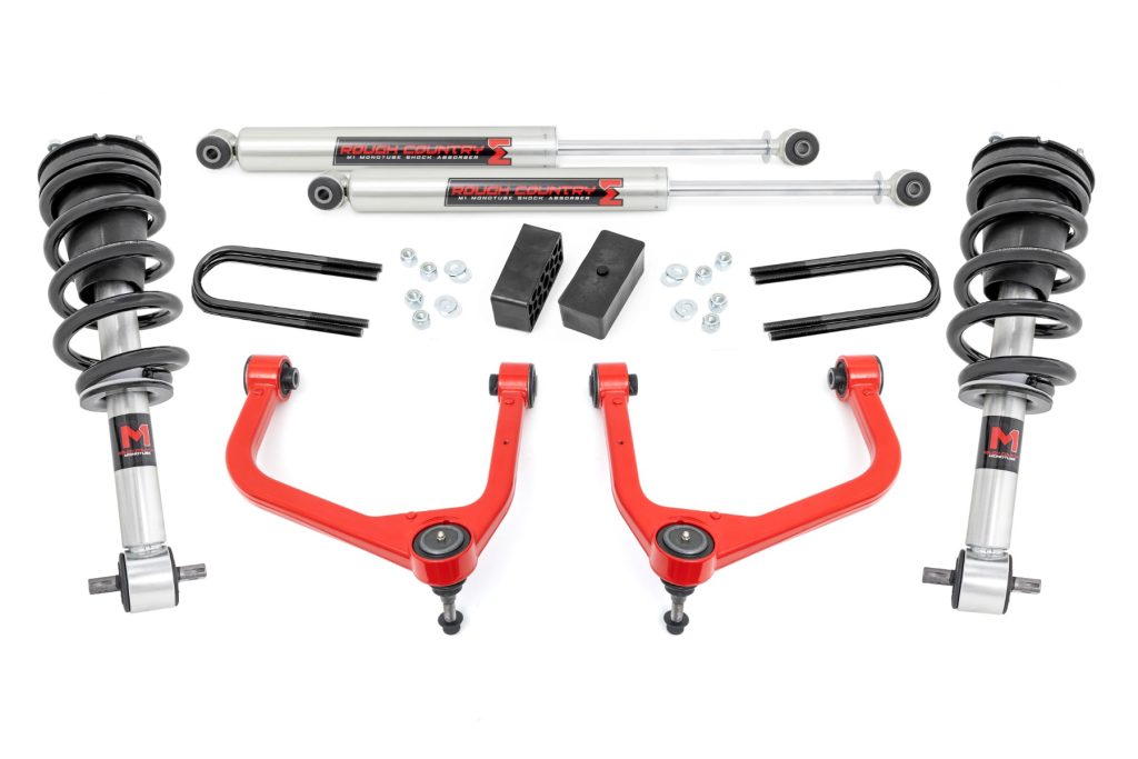 Rough Country 3.5 Inch Lift Kit M1 Struts/M1 GMC Sierra 1500 2WD/4WD (2025-2026)