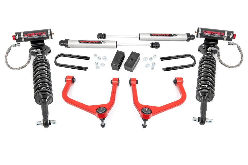 Rough Country 3.5 Inch Lift Kit Vertex/V2 GMC Sierra 1500 2WD/4WD (2025-2026)