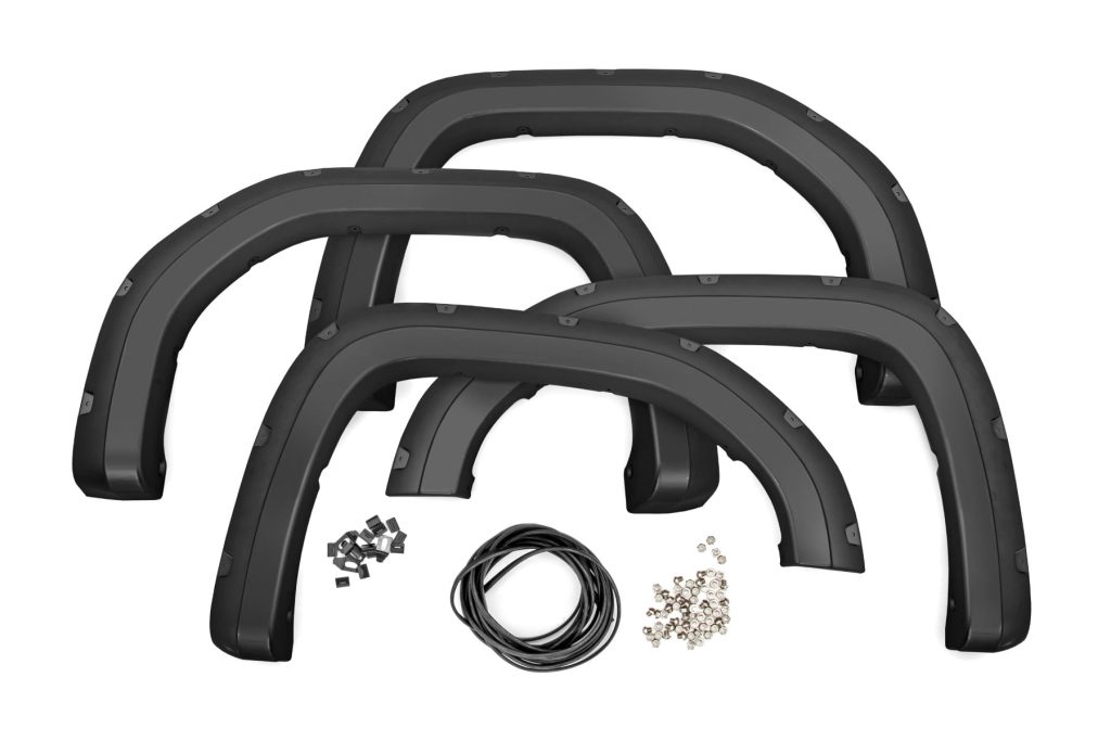 Rough Country Pocket Fender Flares G42 Coastal Dune GMC Sierra 1500 2WD/4WD (2019-2026)