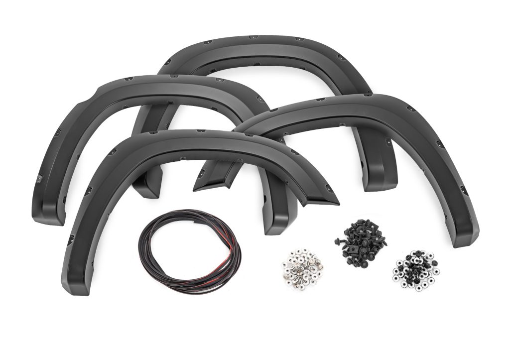 Rough Country Pocket Fender Flares PAU Granite Crystal Ram 1500 2WD/4WD (2019-2024)