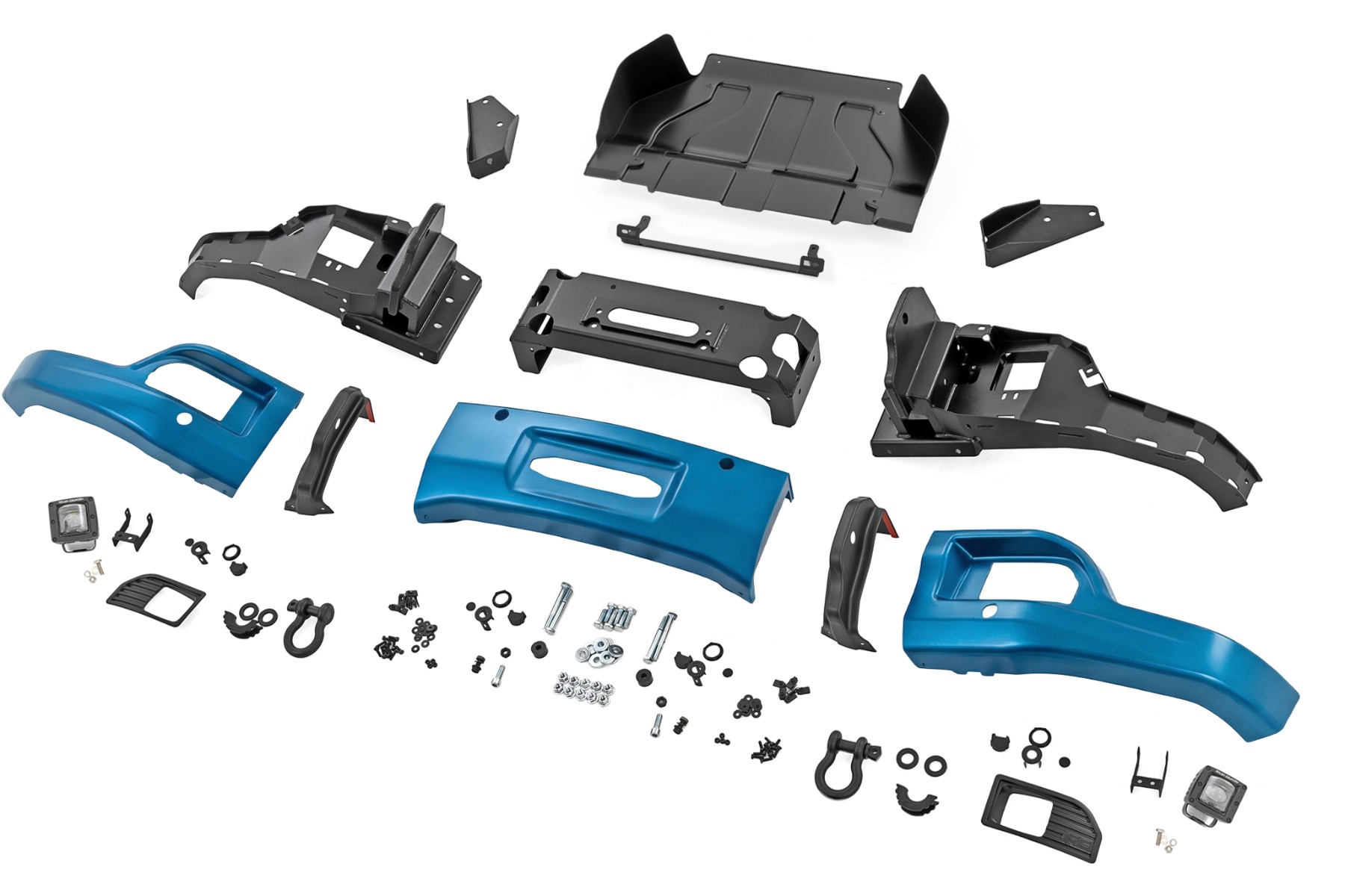 Rough Country Bumper Cover GXP Lakeshore Blue Chevy Silverado 1500 2WD/4WD (2023-2026)