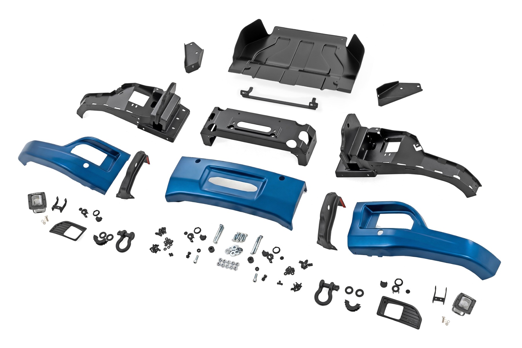 Rough Country Bumper Cover GJV Riptide Blue Chevy Silverado 1500 2WD/4WD (2023-2026)
