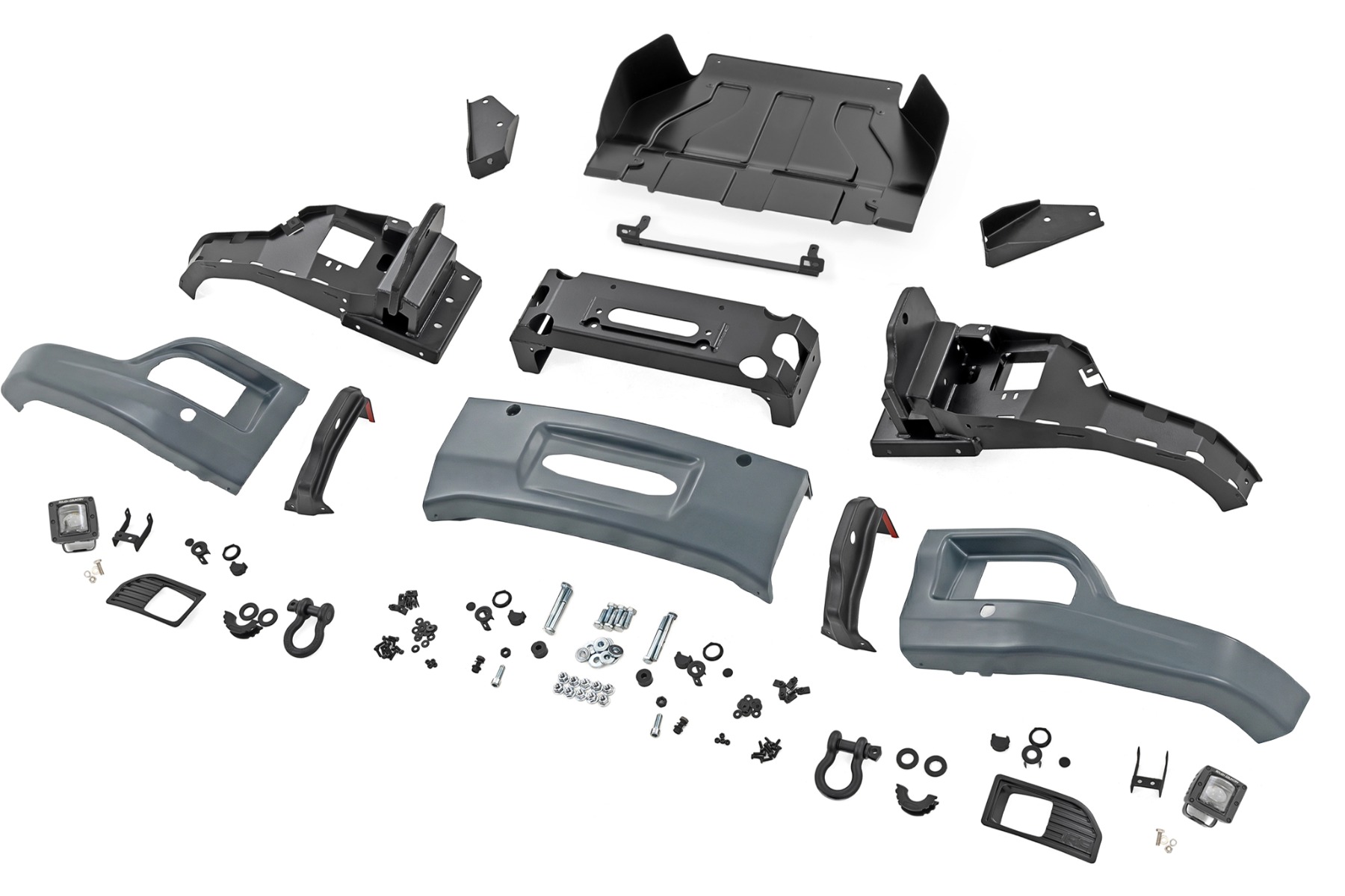 Rough Country Bumper Cover GNO Slate Gray Chevy Silverado 1500 2WD/4WD (2023-2026)