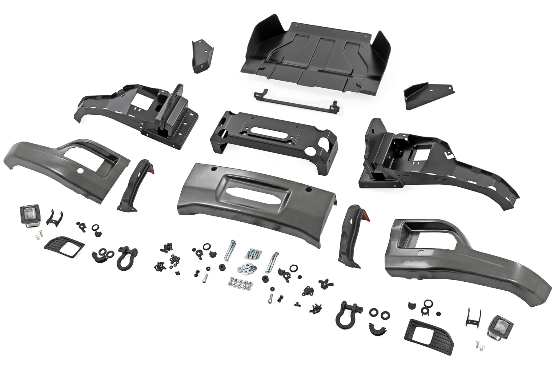 Rough Country Bumper Cover G6M Dark Ash Chevy Silverado 1500 2WD/4WD (2023-2026)