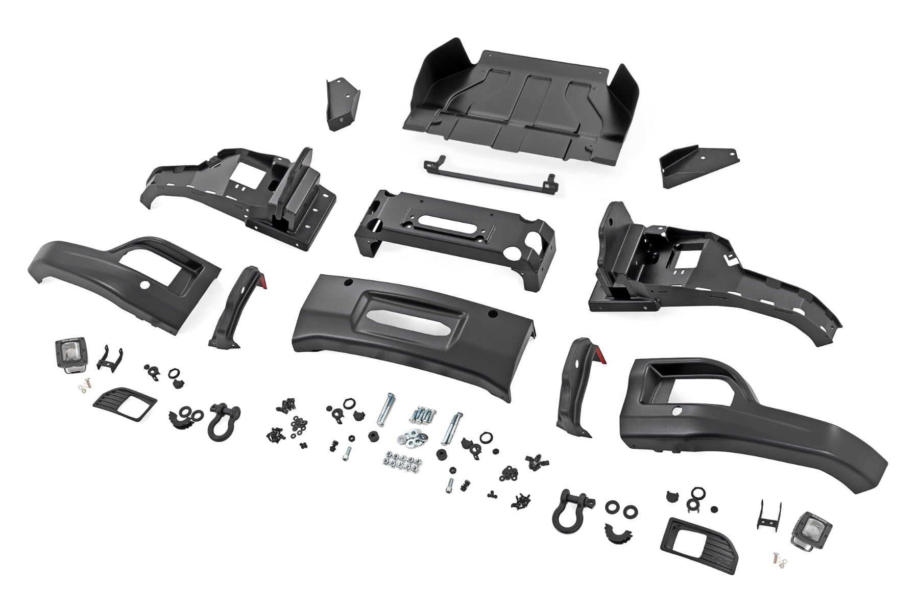 Rough Country Bumper Cover GBA Black Chevy Silverado 1500 2WD/4WD (2023-2026)