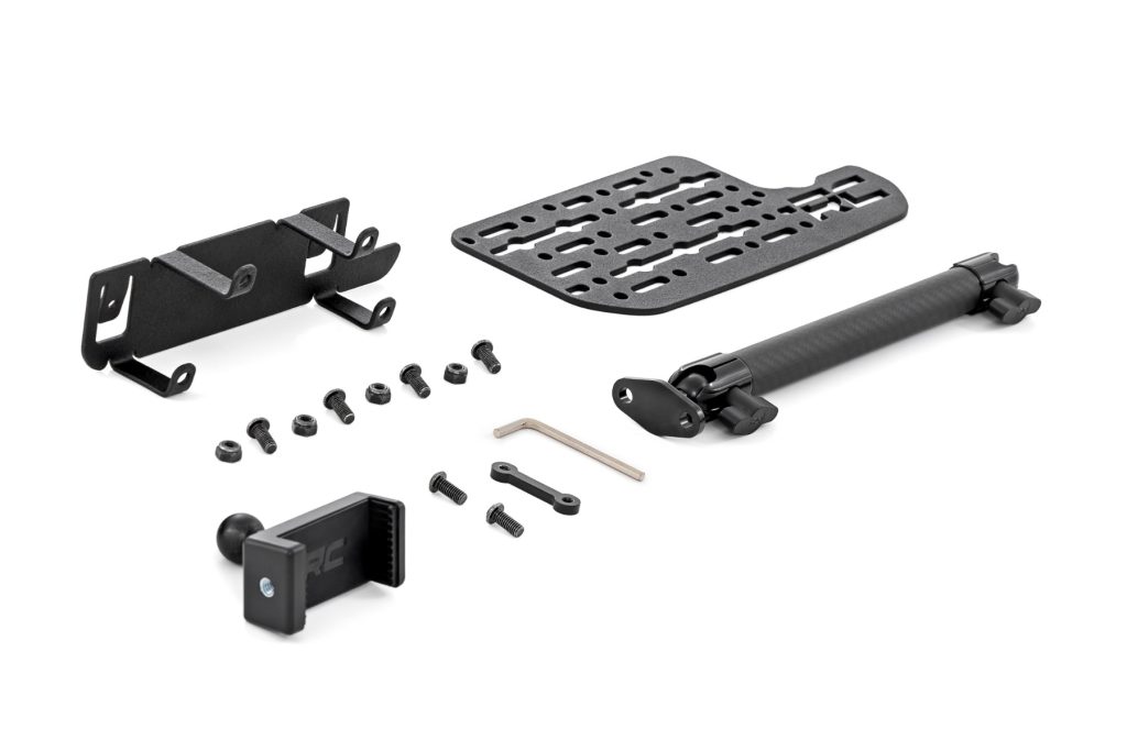 Rough Country Dash Mount 10″ Non-Mag Safe Mount Kit 8in Screen Ram 1500 (19-26)
