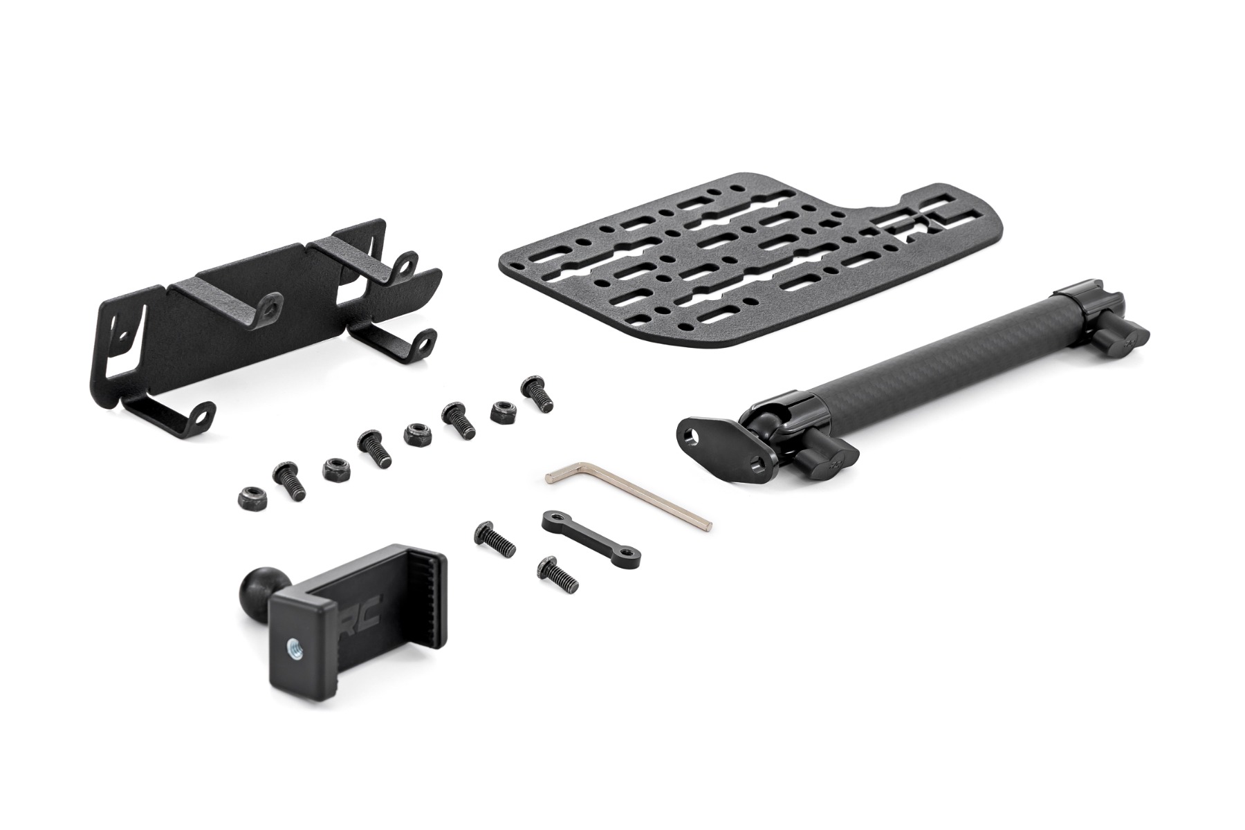 Rough Country Dash Mount 10″ Non-Mag Safe Mount Kit 8in Screen Ram 1500 (19-26)