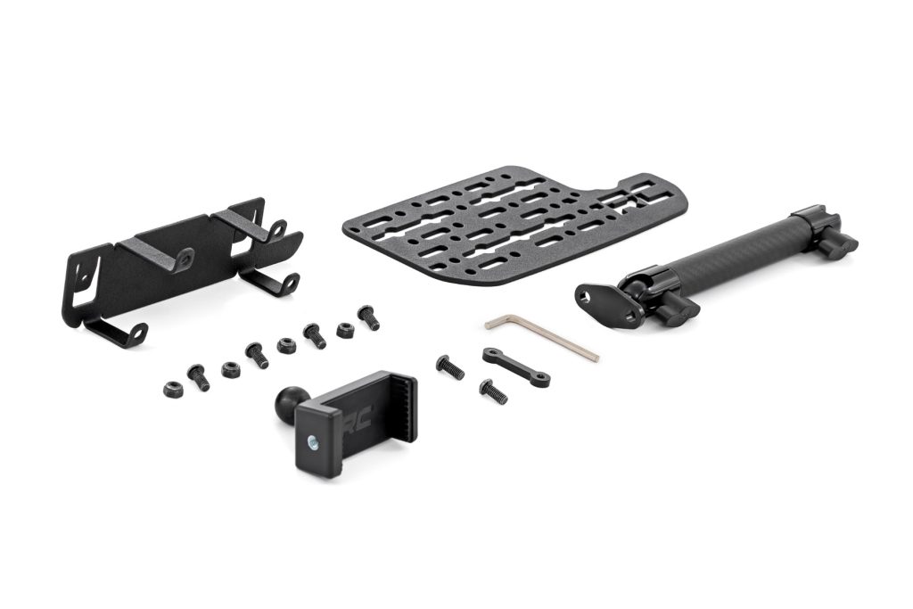Rough Country Dash Mount 8″ Non-Mag Safe Mount Kit 8in Screen Ram 1500 2WD/4WD (19-26)