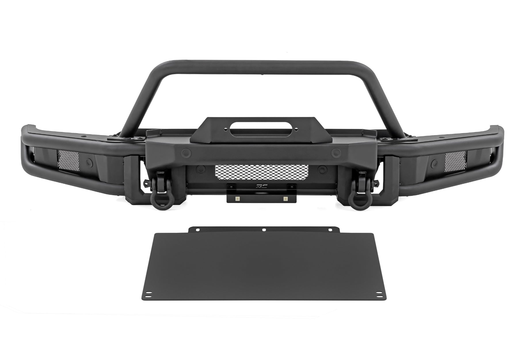 Rough Country Front Bumper Tubular Winch Mount Ram 1500 2WD/4WD (2019-2024)