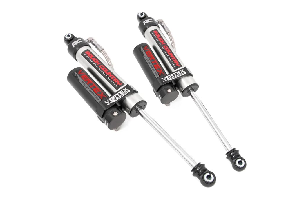 Rough Country Vertex 2.5 Reservoir Rear Shocks 2-3.5β³ Ram 1500 2WD/4WD (2019-2026)