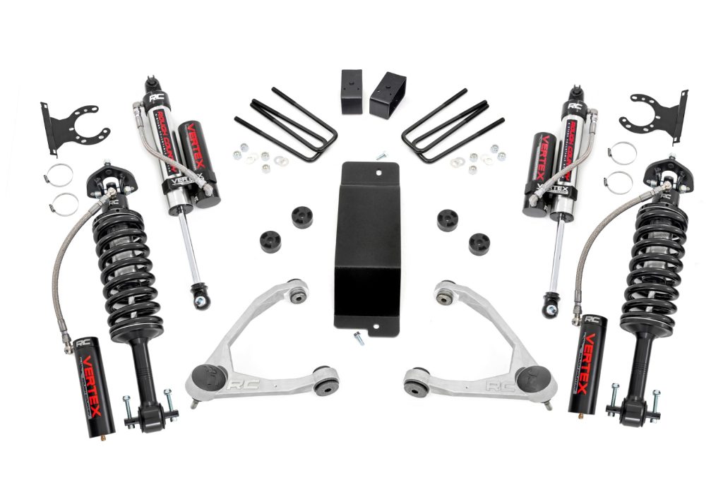 Rough Country 3.5 Inch Lift Kit Forged UCA Vertex Chevy/GMC 1500 (07-16)