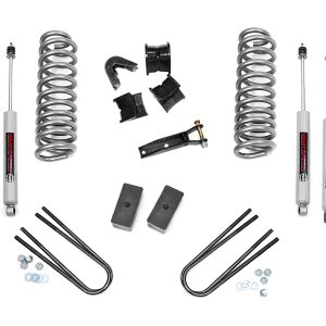 Rough Country 4 Inch Lift Kit Rear Blocks Ford F-100 4WD (1970-1976)