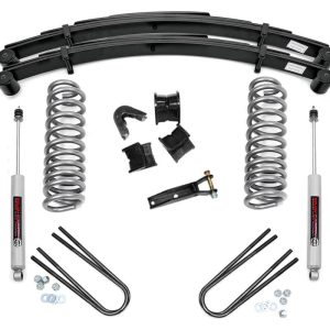 Rough Country 4 Inch Lift Kit Rear Springs Ford F-100/F-150 4WD (1977-1979)