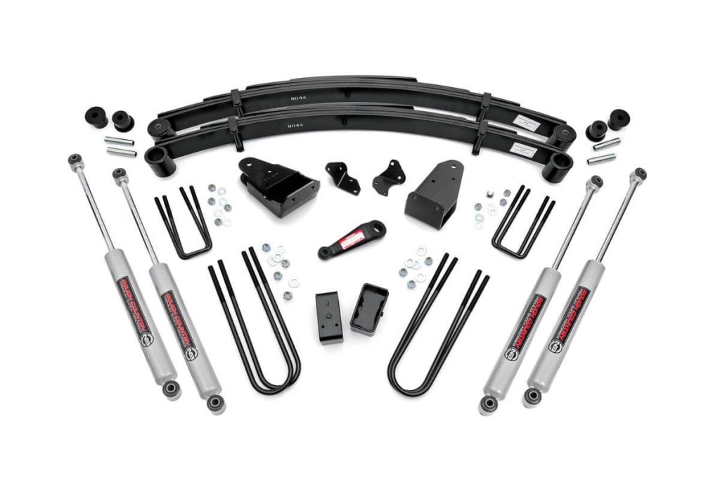 Rough Country 4 Inch Lift Kit Ford F-250 4WD (1980-1986)
