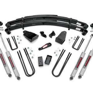 Rough Country 4 Inch Lift Kit Ford F-250 4WD (1980-1986)