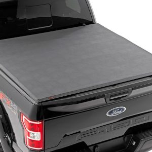 Rough Country Soft Tri-Fold Bed Cover 5’7″ Bed Ford F-150 2WD/4WD (2004-2014)
