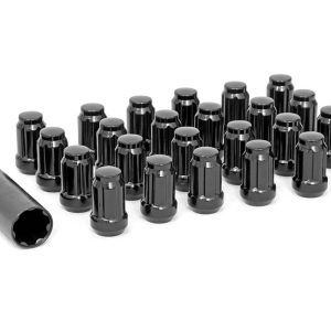 Rough Country 1/2x20 Lug Nut Set of 24 Black