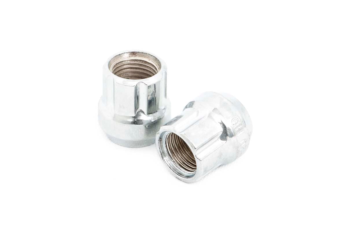 Rough Country Lug Nut Set 1/2x20 24 Qty Chrome Open End