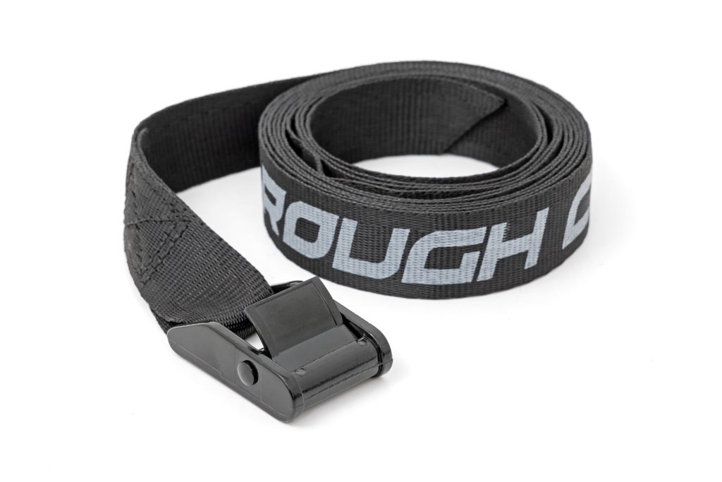 Rough Country Cargo Tie-Down Straps Cam Buckle 1″ X 9′ Pair