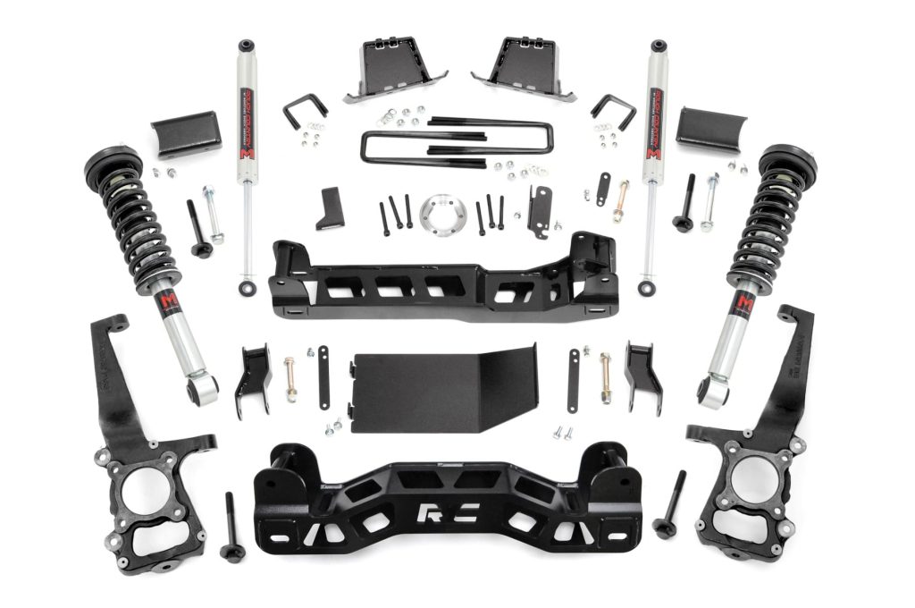 Rough Country 6 Inch Lift Kit M1 Struts/M1 Ford F-150 4WD (2009-2010)