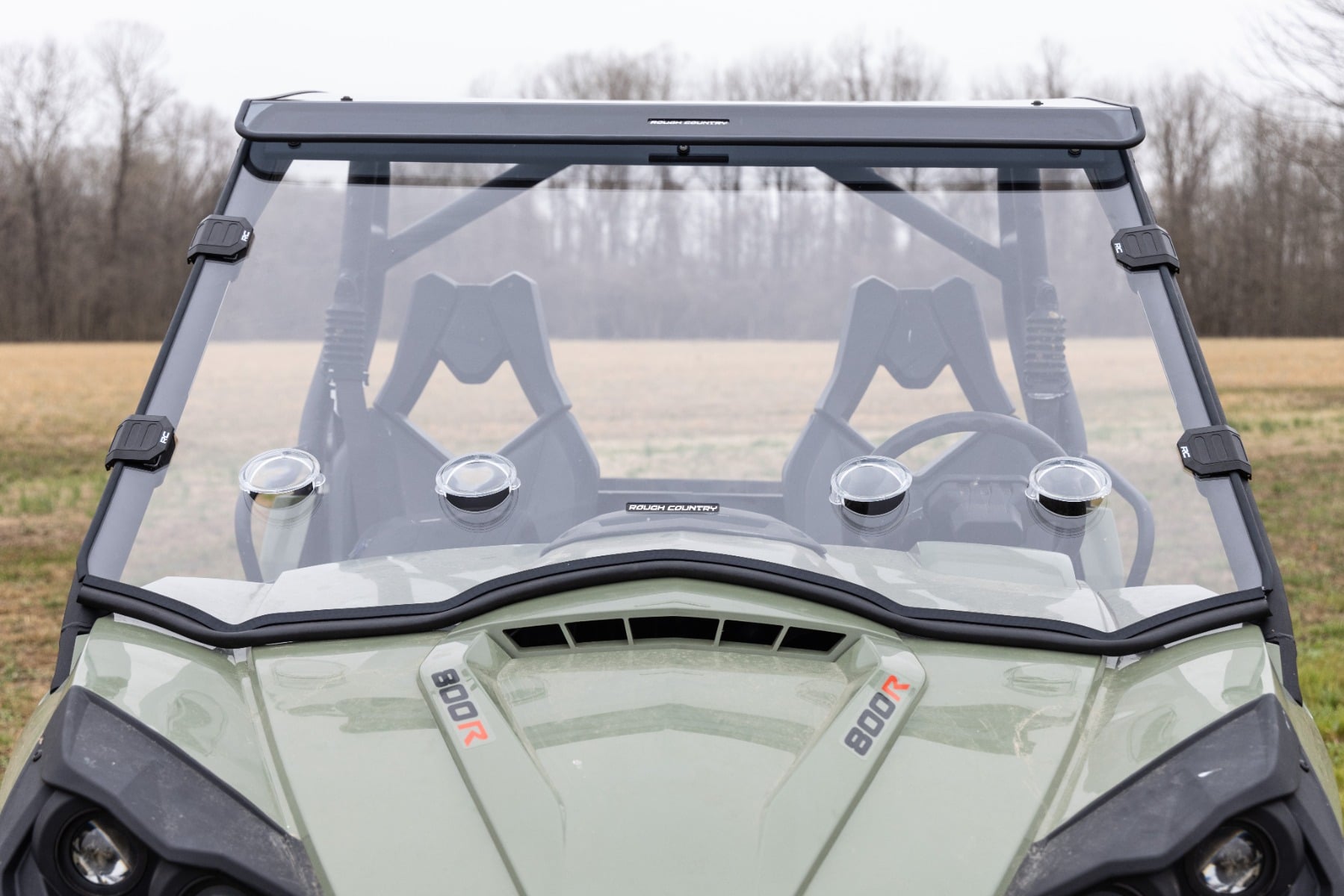 Rough Country Vented Full Windshield Scratch Resistant Can-Am Commander Max 1000