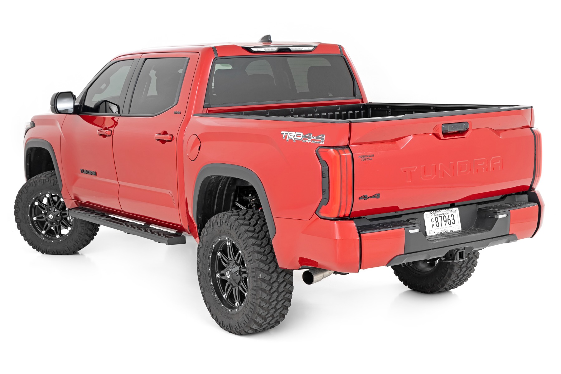 Rough Country BA2 Running Boards Side Step Bars Toyota Tundra 2WD/4WD (2022-2026)