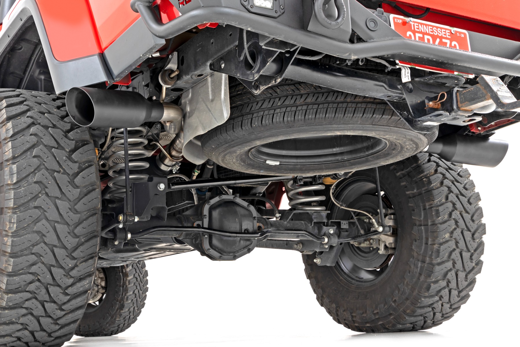 Rough Country Performance Cat-Back Exhaust Stainless 3.6L Jeep Gladiator JT (20-26)