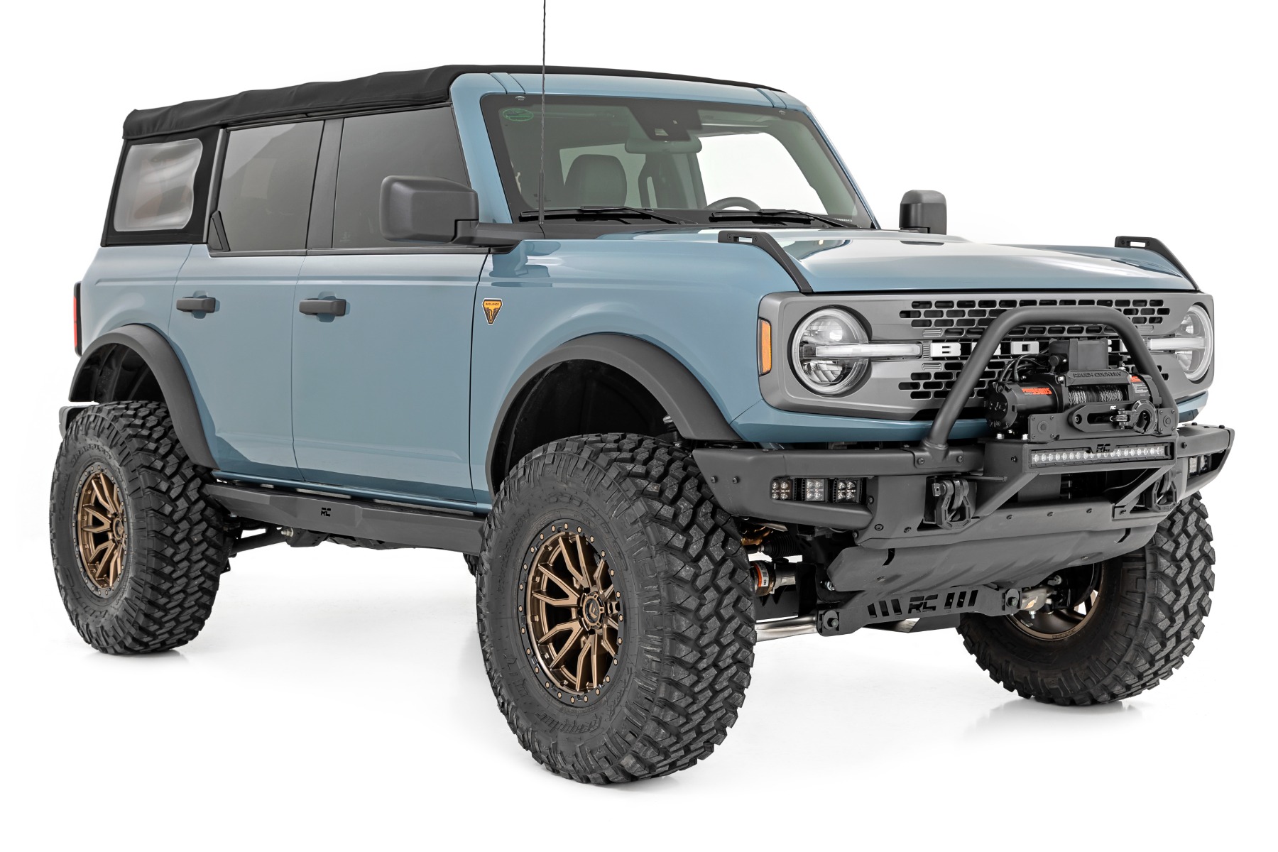 Rough Country High Winch Mount All Models 12000S Ford Bronco 4WD (2021-2026)