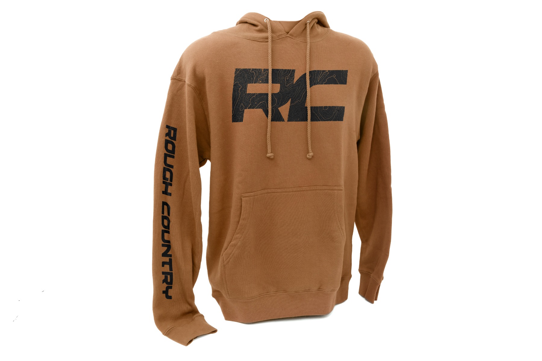Rough Country Hoodie RC Topographical Sleeve Saddle SM