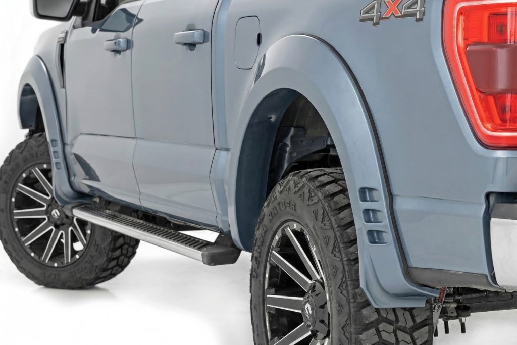 Rough Country SF1 Fender Flares G4 Azure Gray Ford F-150 2WD/4WD (2021-2026)