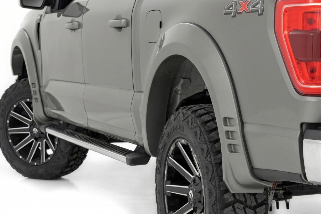 Rough Country SF1 Fender Flares T9 Marsh Gray Ford F-150 2WD/4WD (2021-2026)