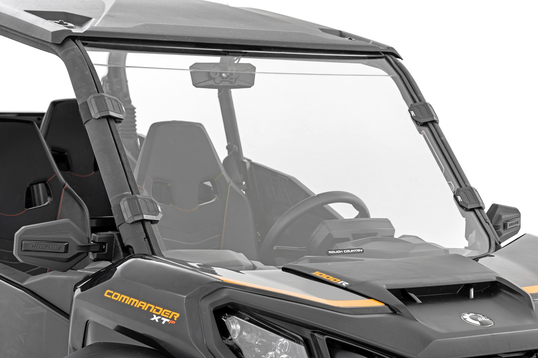 Rough Country Full Windshield Scratch Resistant Can-Am Commander 1000R