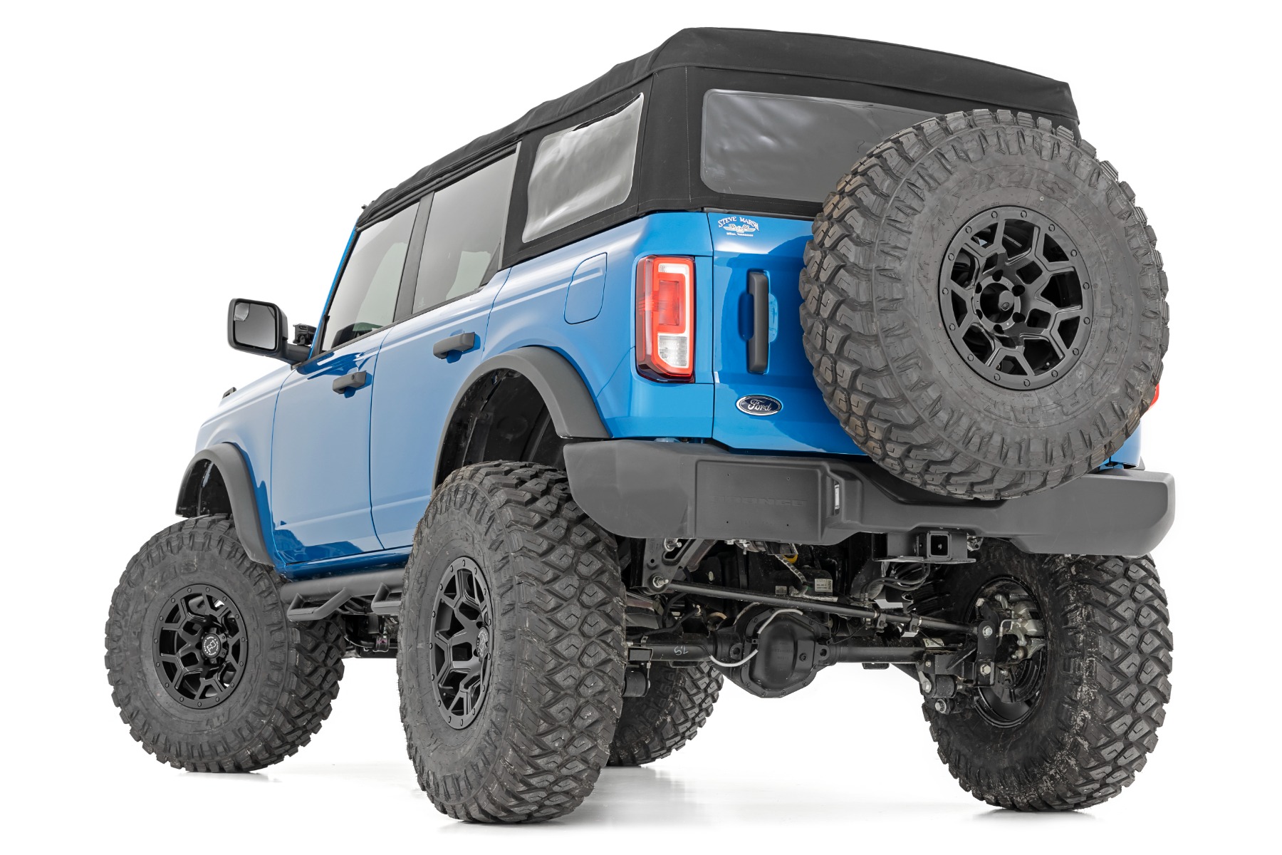 Rough Country Track Bar Forged Rear 0-7 Inch Lift Ford Bronco 4WD (2021-2026)
