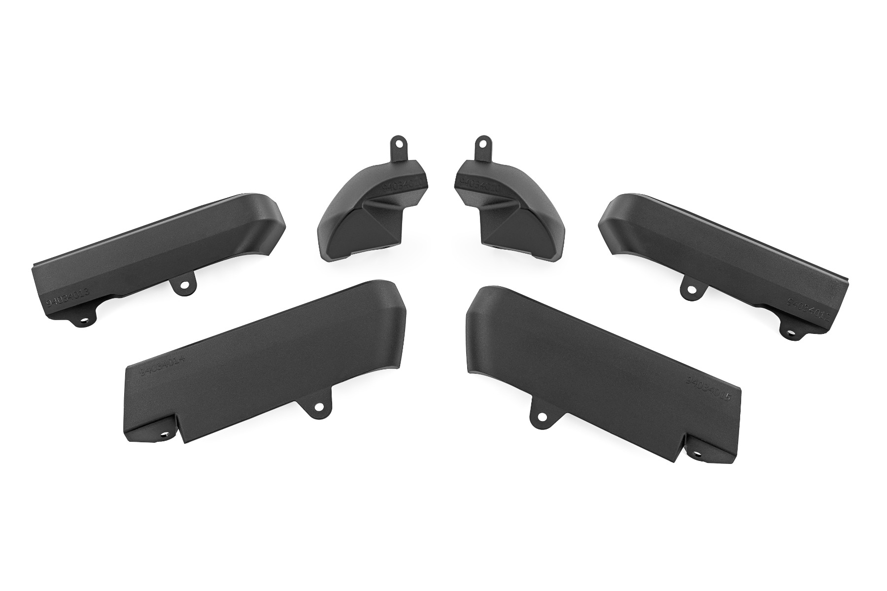 Rough Country Mud Flap Delete Chevy Silverado 2500 HD/3500 HD 2WD/4WD (2020-2026)