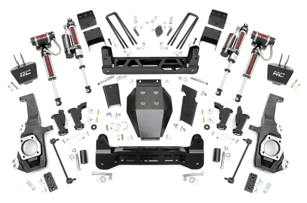 Rough Country 5 Inch Lift Kit Torsion Drop Vertex Chevy/GMC 2500HD/3500HD (20-26)