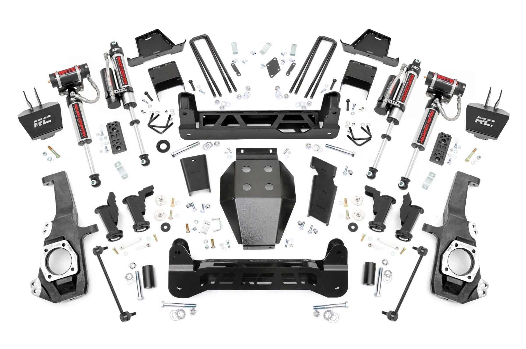 Rough Country 7 Inch Lift Kit Torsion Drop Vertex Chevy/GMC 2500HD/3500HD (20-26)