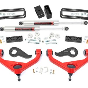 Rough Country 3 Inch Lift Kit UCAs M1 Chevy/GMC 2500HD/3500HD (20-26)