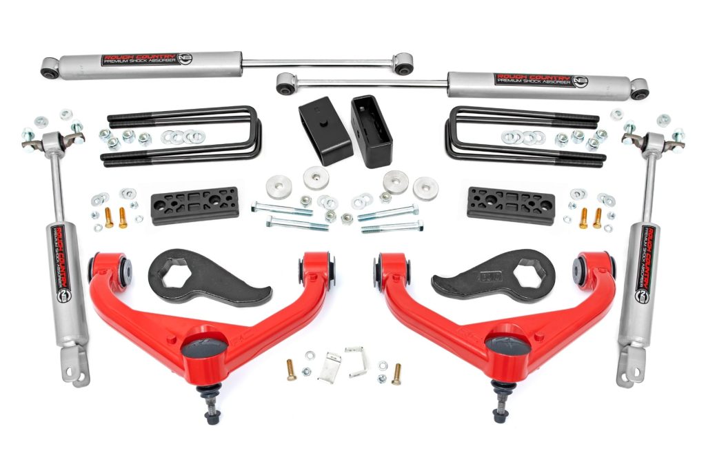Rough Country 3 Inch Lift Kit Chevy/GMC 2500HD/3500HD 2WD/4WD (20-26)