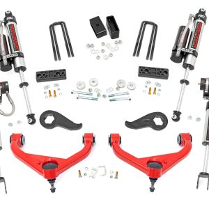 Rough Country 3 Inch Lift Kit Vertex w/ Overloads Chevy/GMC 2500HD/3500HD (20-26)