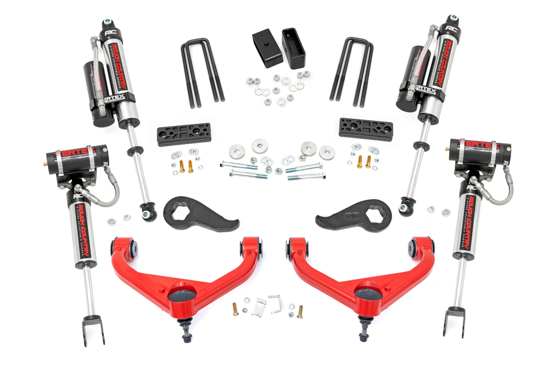 Rough Country 3 Inch Lift Kit Vertex Chevy/GMC 2500HD/3500HD (20-26)