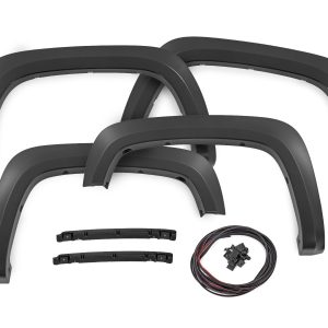 Rough Country Sport Fender Flares GBA Black Chevy Silverado 2500 HD/3500 HD (20-26)