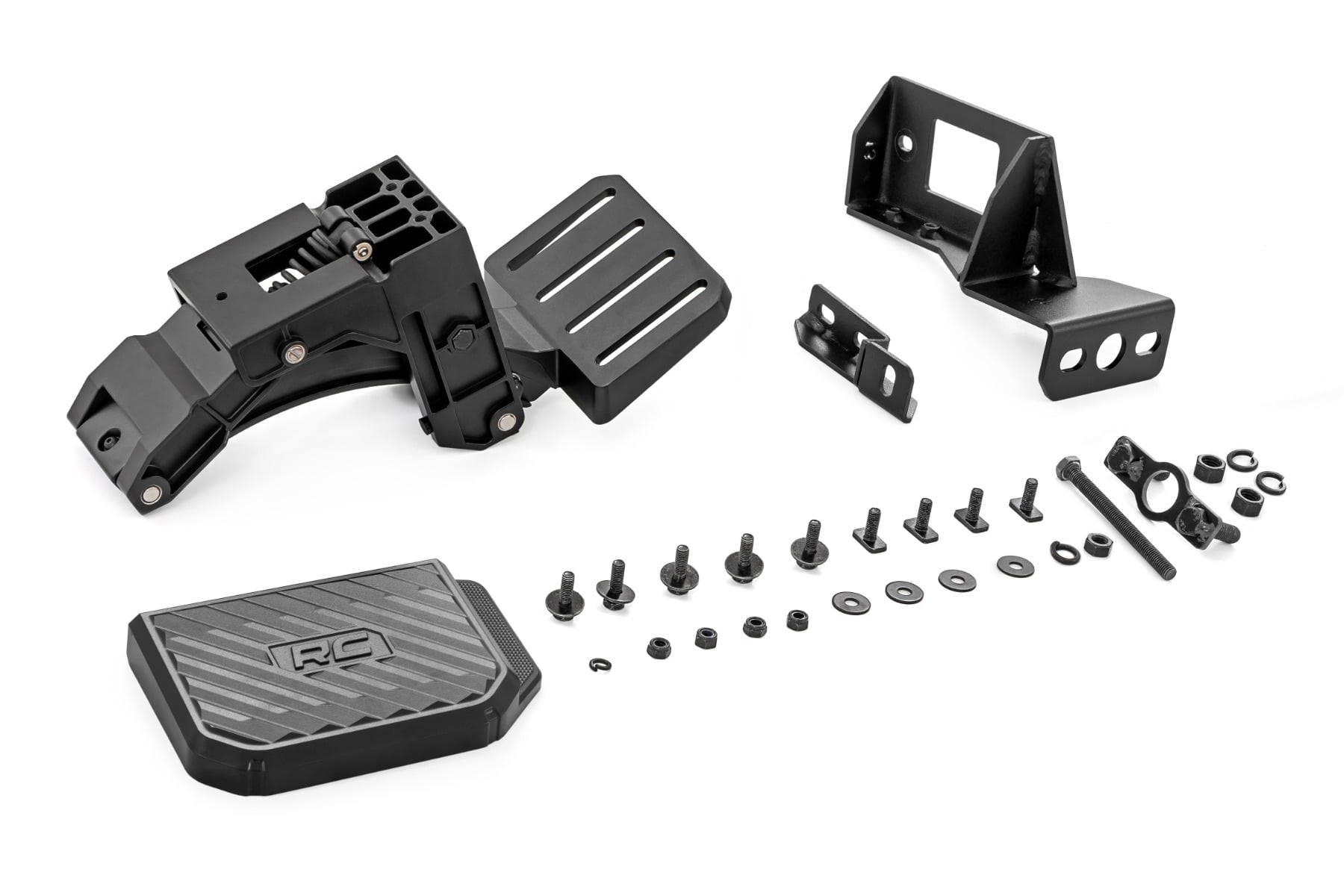 Rough Country Retractable Bed Step Manual Pull Jeep Gladiator JT 4WD (2020-2026)