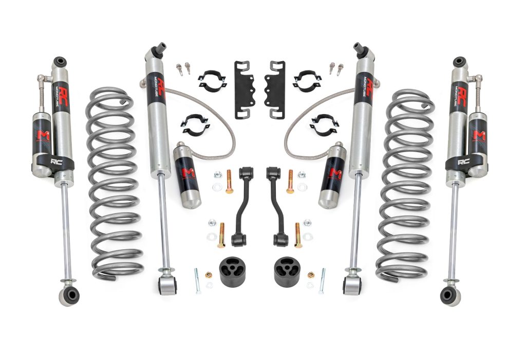 Rough Country 2.5 Inch Leveling Kits Springs M1R Jeep Gladiator JT 4WD (2020-2023)