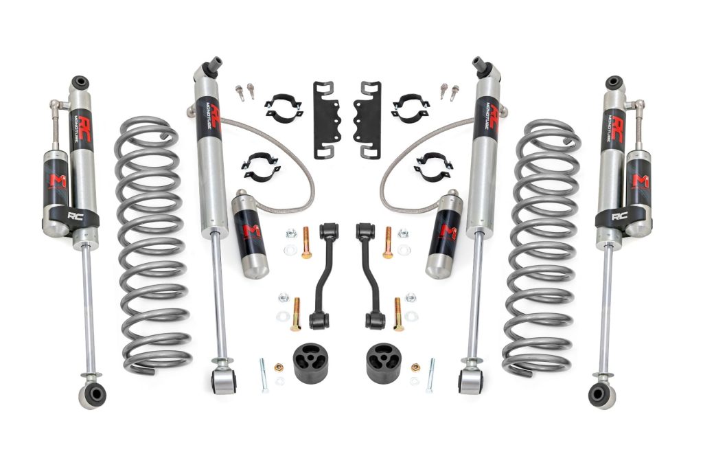Rough Country 2.5 Inch Leveling Kits Springs M1R Jeep Gladiator JT 4WD (2024-2026)