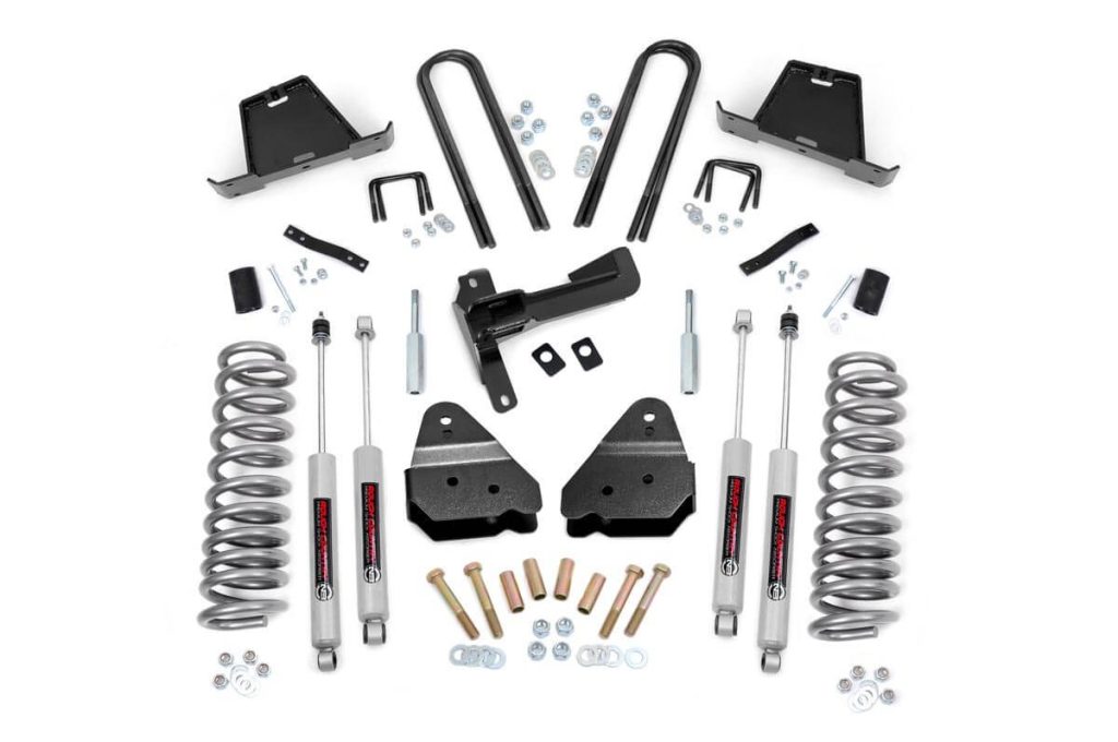 Rough Country 4.5 Inch Lift Kit Ford F-250/F-350 Super Duty 4WD (2005-2007)