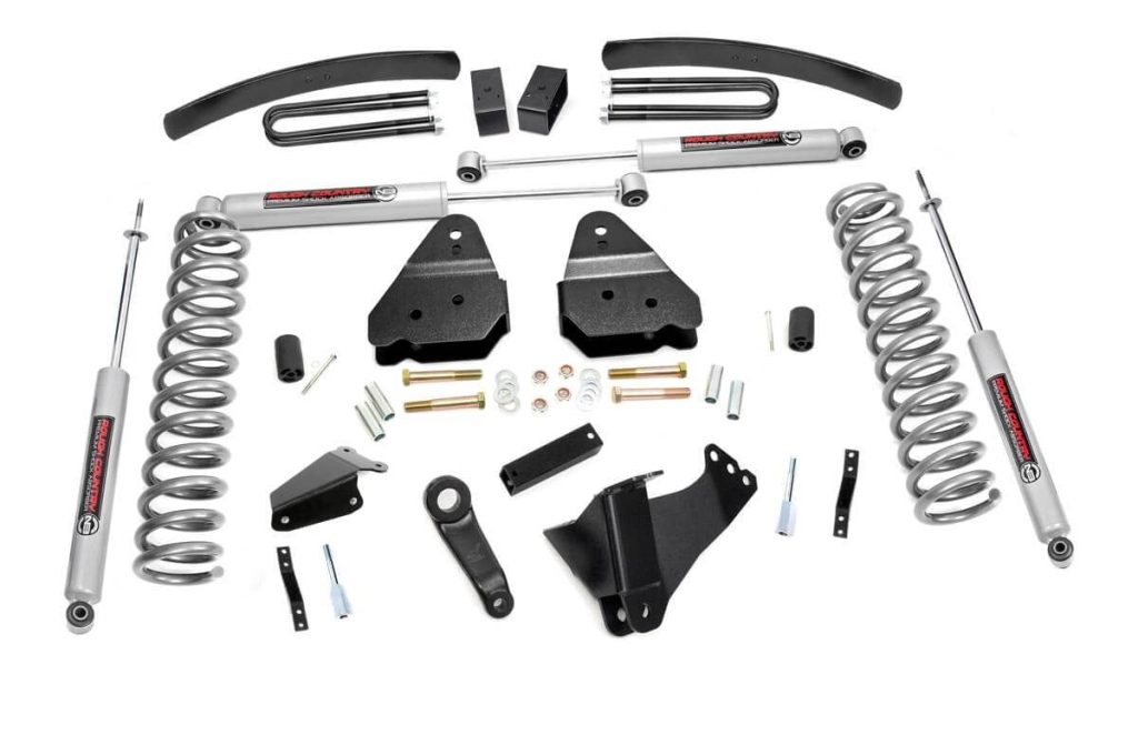 Rough Country 6 Inch Lift Kit Diesel Ford F-250/F-350 Super Duty 4WD (2005-2007)
