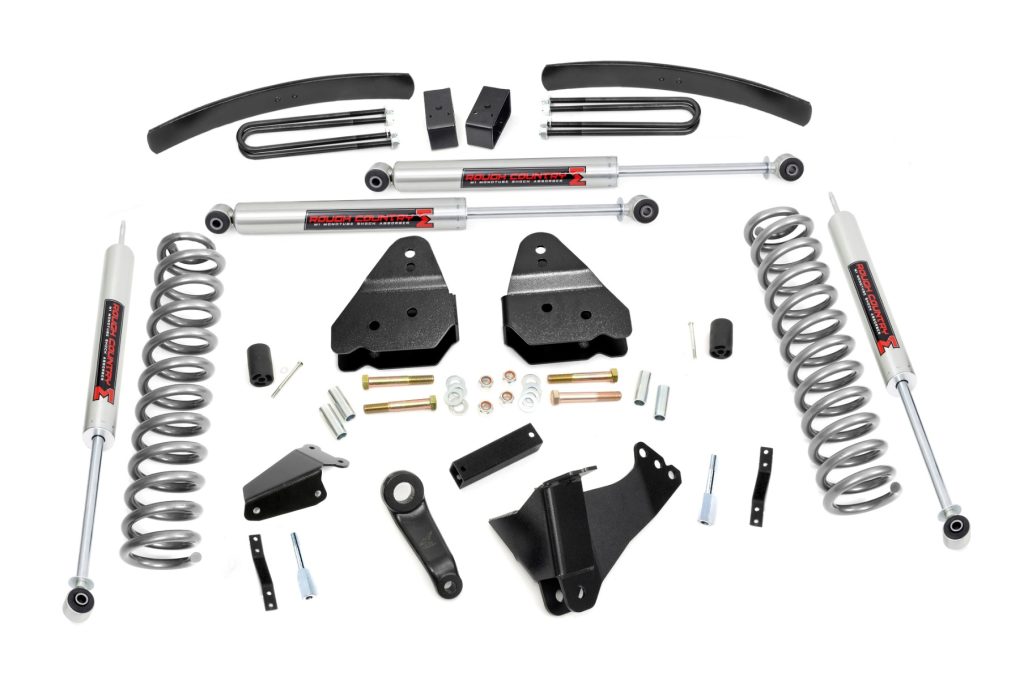 Rough Country 6 Inch Lift Kit Diesel M1 Ford F-250/F-350 Super Duty 4WD (2005-2007)